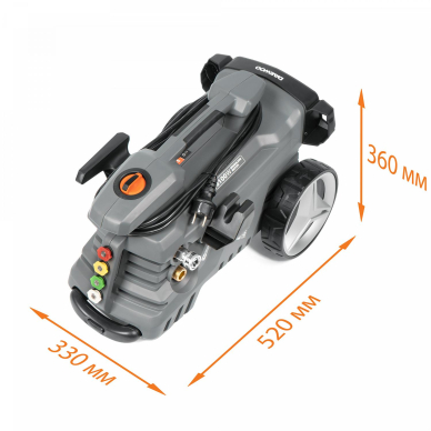 Aukšto slėgio plovimo įrenginys DAEWOO DAW 725, 3100 W 2