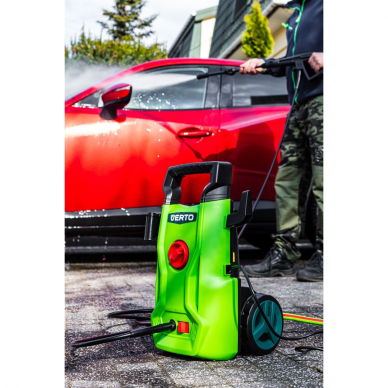 Aukšto slėgio plovykla VERTO 52G401, 1,4 kW 11 Aukšto slėgio plovykla VERTO 52G401, 1,4 kW 11