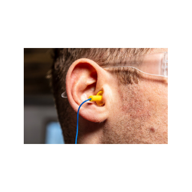 Ausų kištukai ant laido, plastikinė dėžutė 2 Ausų kištukai ant laido, plastikinė dėžutė 2