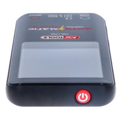 Automatinis skaitmeninis multimetras su antgaliais KS TOOLS 2 Automatinis skaitmeninis multimetras su antgaliais KS TOOLS 2