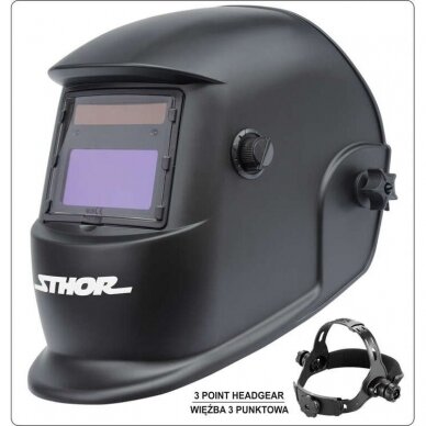 Automatiškai tamsėjanti suvirinimo kaukė / skydelis Sthor 1 Automatiškai tamsėjanti suvirinimo kaukė / skydelis Sthor 1