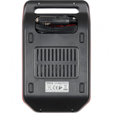 Automobilinis kompresorius Yato, 12 V, LCD 3 Automobilinis kompresorius Yato, 12 V, LCD 3