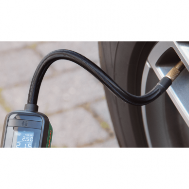 Akumuliatorinė oro pompa Bosch EasyPump, 3,6 V, 3,0 Ah 1 Akumuliatorinė oro pompa Bosch EasyPump, 3,6 V, 3,0 Ah 1