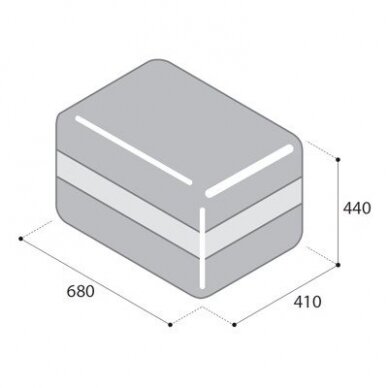 Automobilinis šaldytuvas VitriFrigo VF35P 1 Automobilinis šaldytuvas VitriFrigo VF35P 1