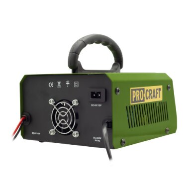 Automobilinių akumuliatorių įkroviklis „ProCraft PZ10M” 3