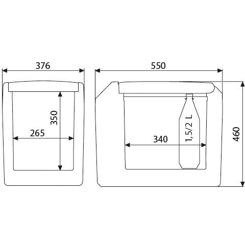 Automobilinis šaldytuvas Dometic - Waeco TCX 35FL 2