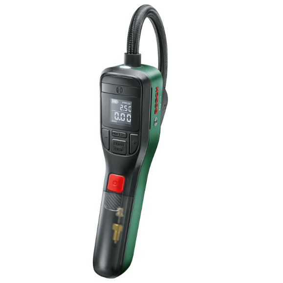 Akumuliatorinė oro pompa Bosch EasyPump, 3,6 V, 3,0 Ah Akumuliatorinė oro pompa Bosch EasyPump, 3,6 V, 3,0 Ah