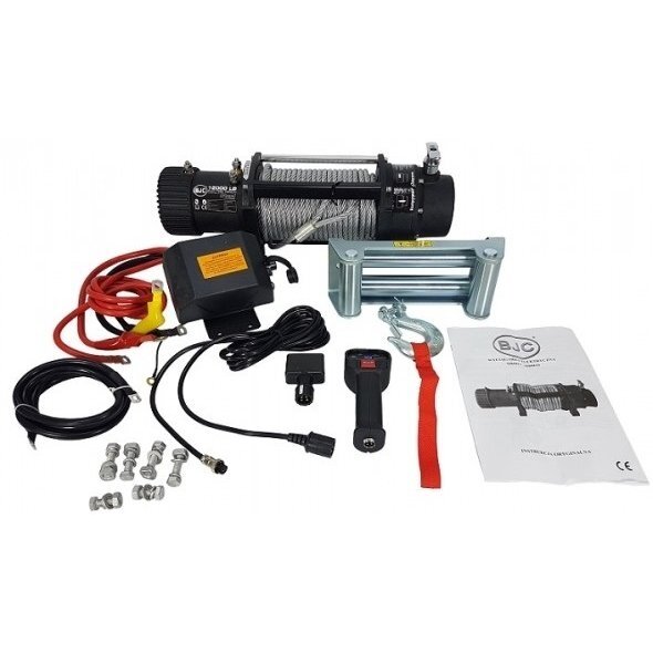 Automobilinė traukimo gervė BJC 12000 LBS 12V, 5400kg Automobilinė traukimo gervė BJC 12000 LBS 12V, 5400kg