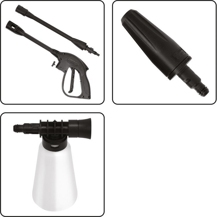 Aukšto slėgio plovimo įrenginys Yato YT-85910, 105bar, 1400W 3 Aukšto slėgio plovimo įrenginys Yato YT-85910, 105bar, 1400W 3