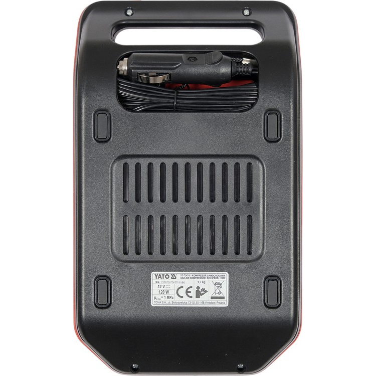 Automobilinis kompresorius Yato, 12 V, LCD 3