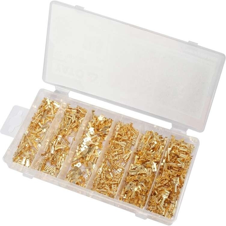 Automobilinių elektros jungčių asortimentas | 600 vnt. (YT-068684) Automobilinių elektros jungčių asortimentas | 600 vnt. (YT-068684)