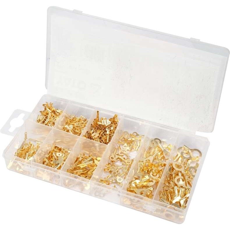 Automobilinių elektros jungčių asortimentas | 450 vnt. (YT-068683) Automobilinių elektros jungčių asortimentas | 450 vnt. (YT-068683)