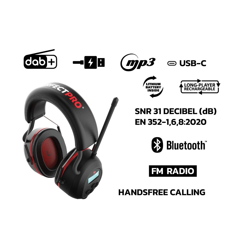 Apsauginės ausinės PerfectPro H-40 3