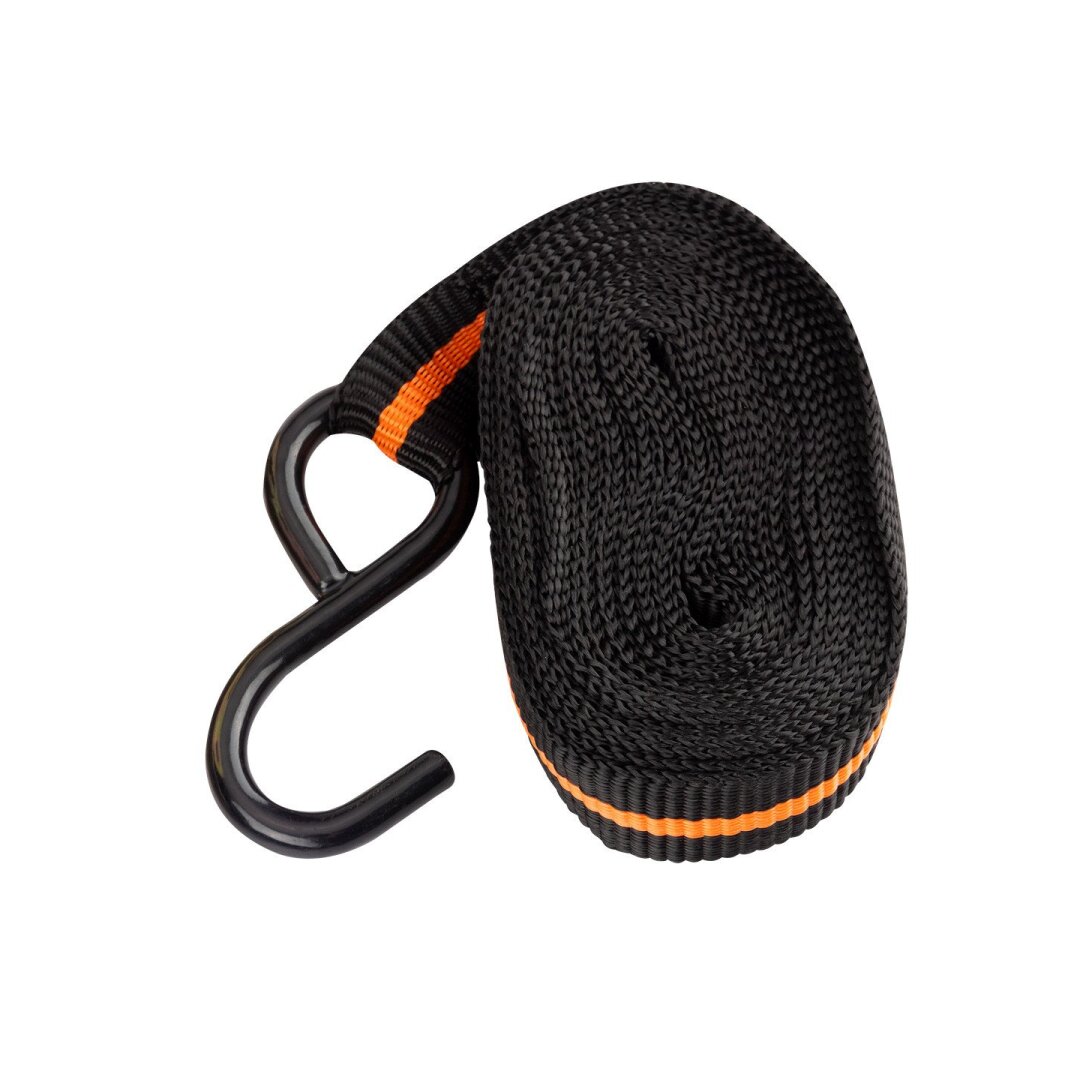 Bagažo tvirtinimo diržas 25 mm x 3 m reketu 2 Bagažo tvirtinimo diržas 25 mm x 3 m reketu 2