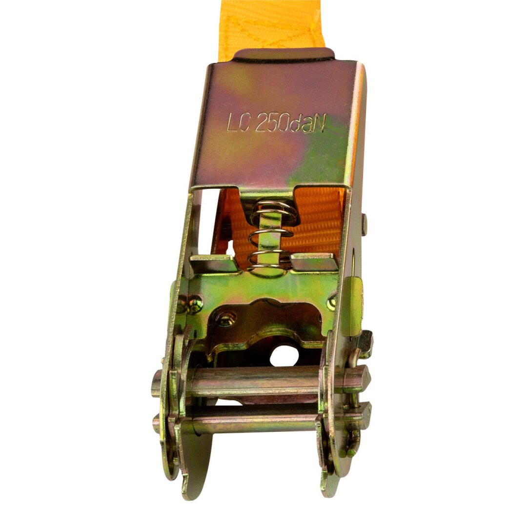 Bagažo tvirtinimo diržas 25 mm x 5 m reketu 5 Bagažo tvirtinimo diržas 25 mm x 5 m reketu 5