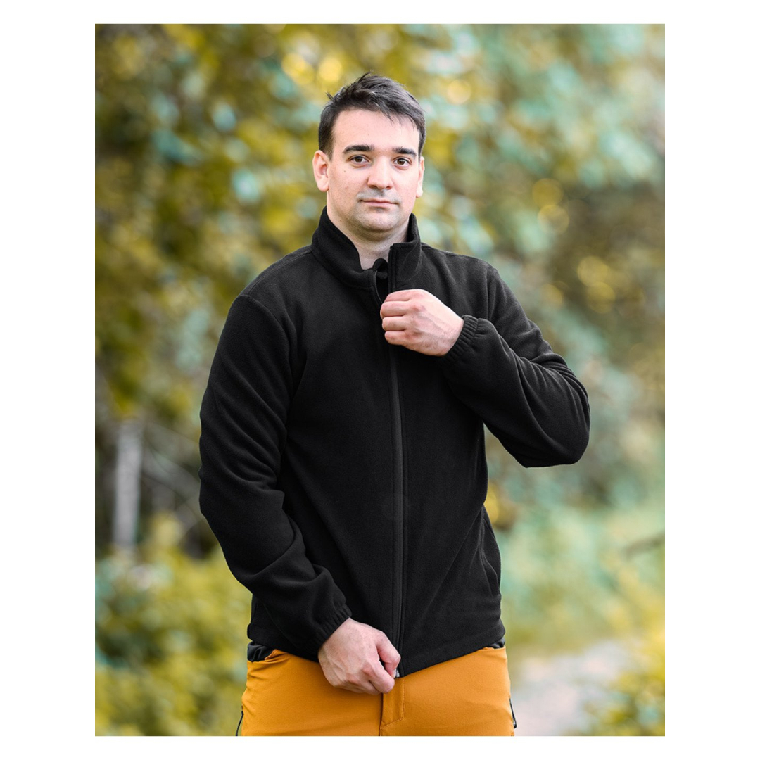 BASIC džemperis, juodas, dydis XXXL 1