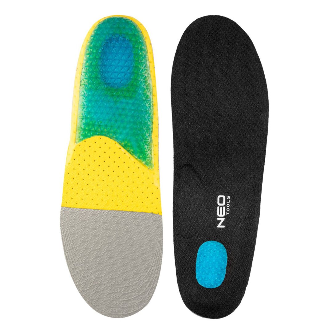 Batų amortizuojantys vidpadžiai, geliniai, 41–47 dydžio 4 Batų amortizuojantys vidpadžiai, geliniai, 41–47 dydžio 4