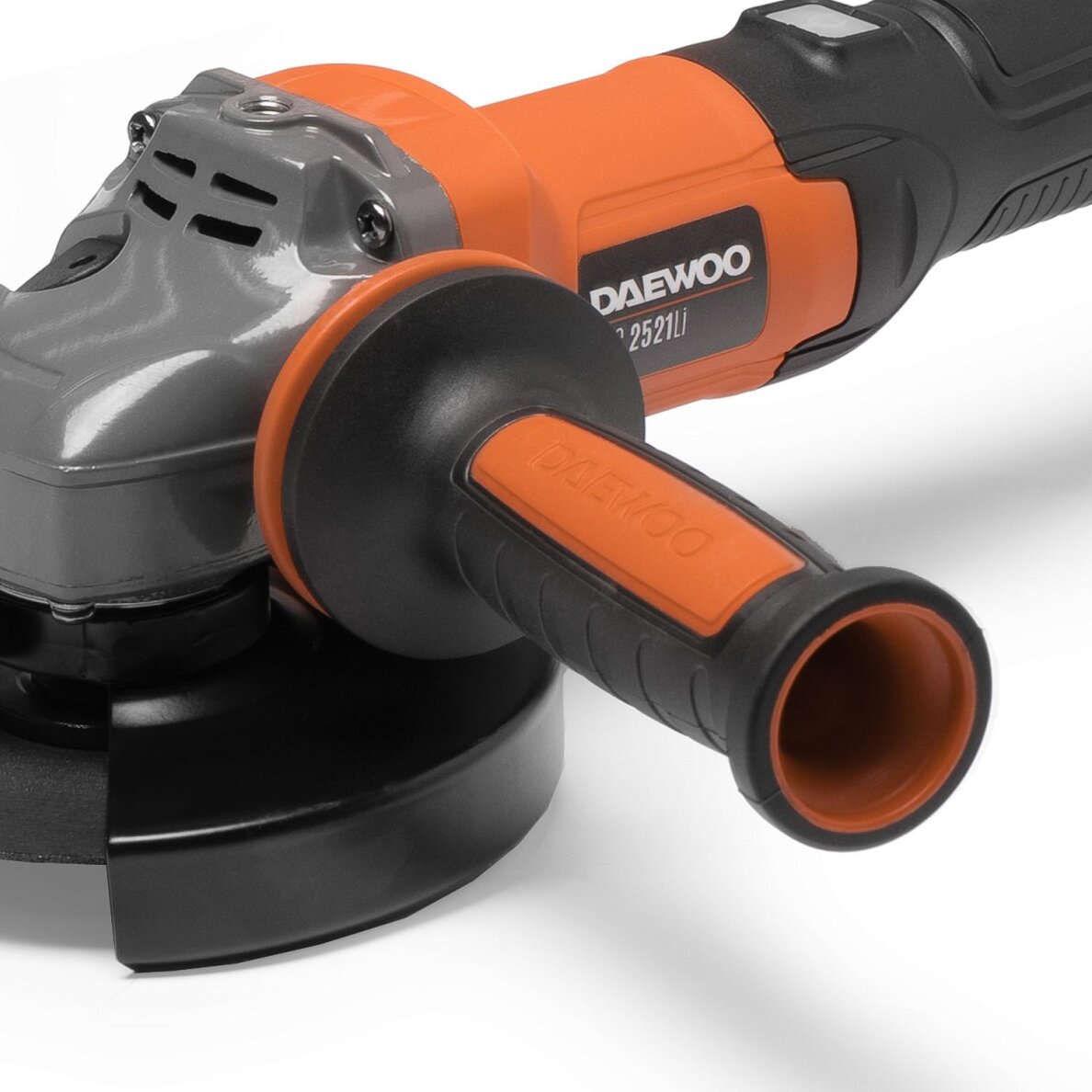 Akumuliatorinis kampinis šlifuoklis DAEWOO DAG 2521Li, 21V, 125mm 7