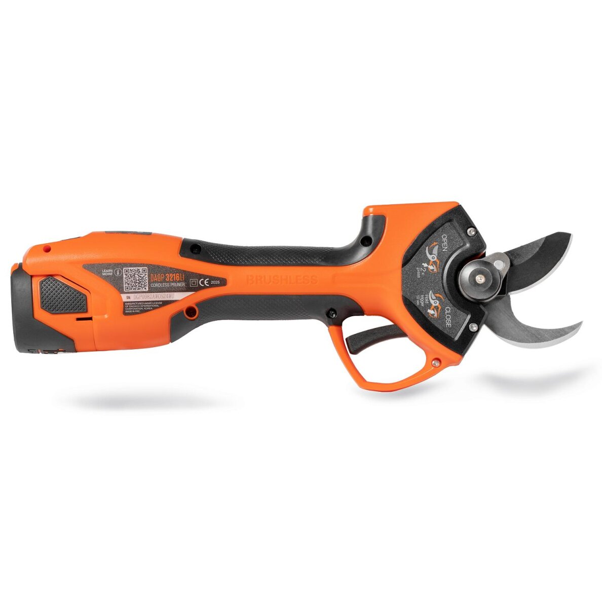 Akumuliatorinis genėtuvas DAEWOO DAGP 3216Li SET, 16V, 3.0 Ah, 32mm 1