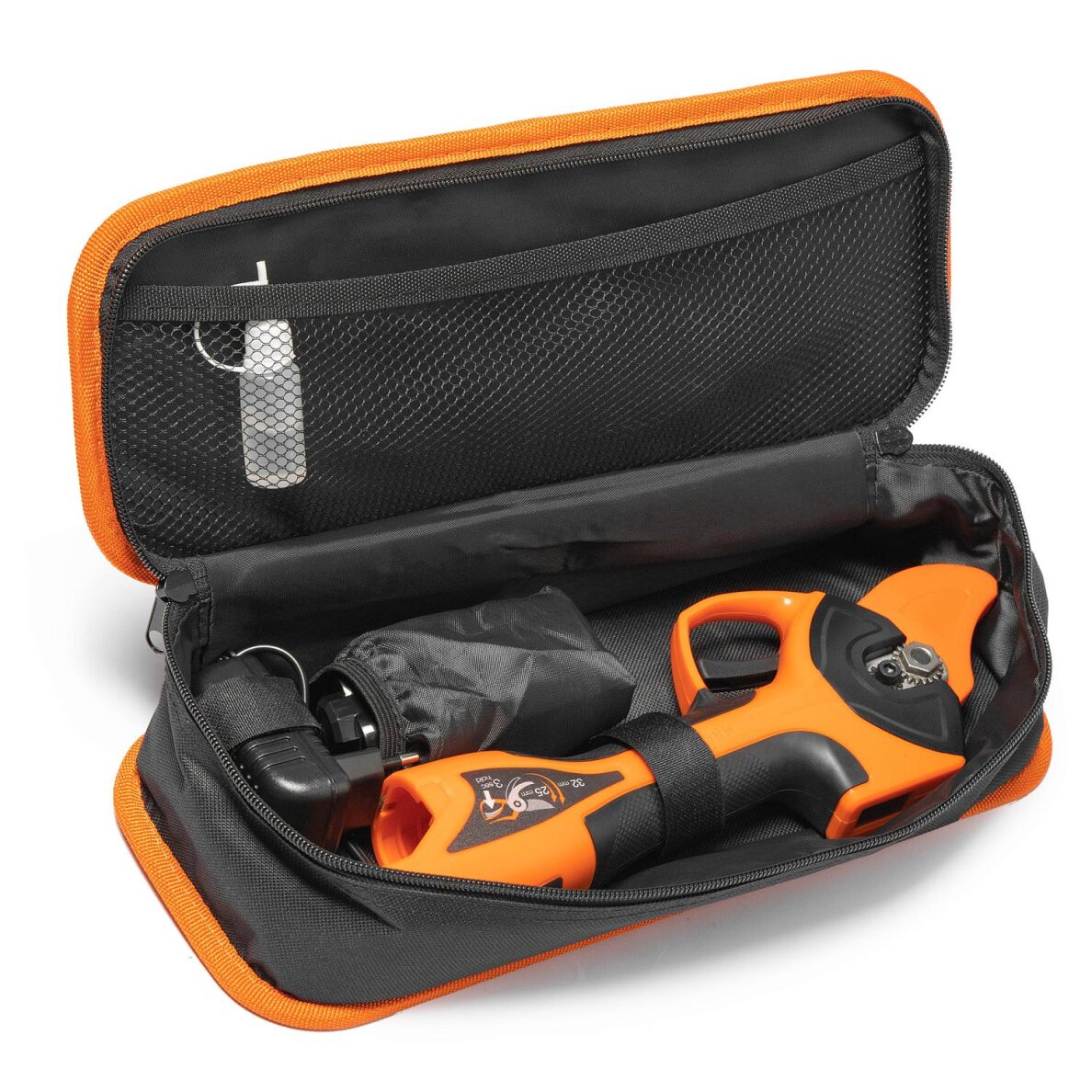 Akumuliatorinis genėtuvas DAEWOO DAGP 3216Li SET, 16V, 3.0 Ah, 32mm 10