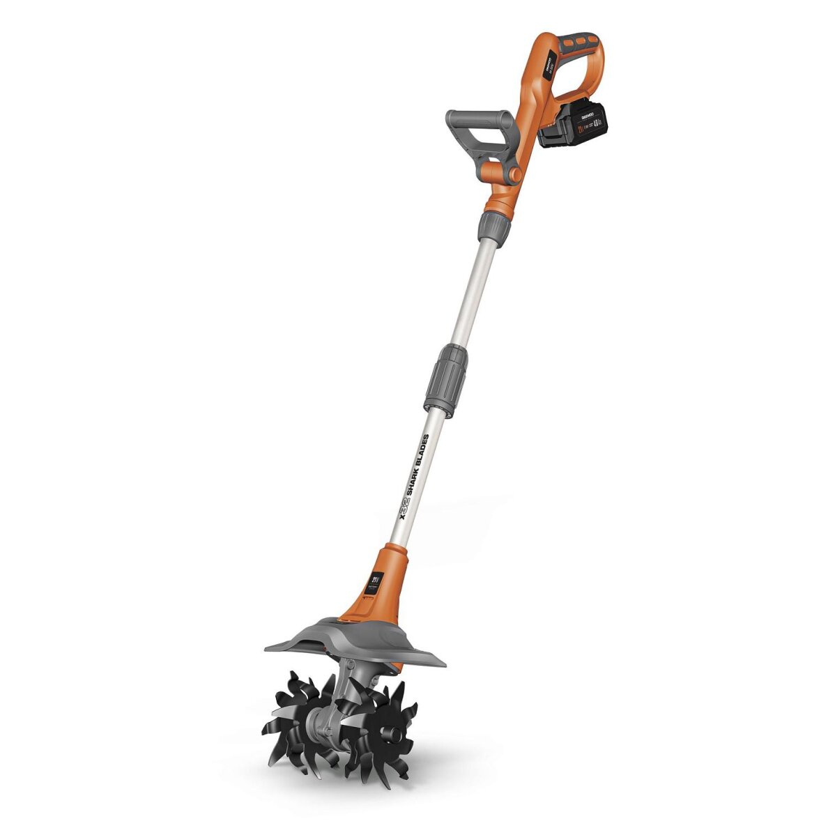 Akumuliatorinis kultivatorius DAEWOO DAT 2521Li SET, 1x4Ah Akumuliatorinis kultivatorius DAEWOO DAT 2521Li SET, 1x4Ah