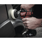 Balta poliravimo kempinė MILWAUKEE M12 BPS 76mm, minkšta