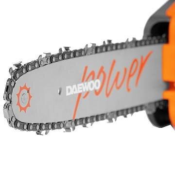 Akumuliatorinis grandininis pjūklas DAEWOO DACS 1221Li SET, 21V, 5.0Ah 5 Akumuliatorinis grandininis pjūklas DAEWOO DACS 1221Li SET, 21V, 5.0Ah 5