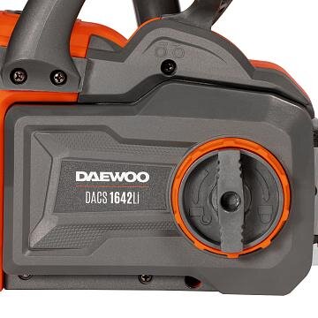 Akumuliatorinis grandininis pjūklas DAEWOO DACS 1642Li SET, 2x21V 12