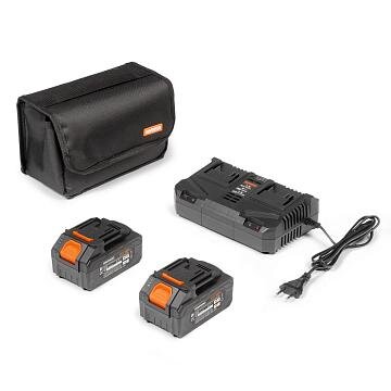 Akumuliatorinis grandininis pjūklas DAEWOO DACS 1642Li SET, 2x21V 15