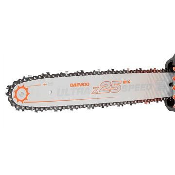 Akumuliatorinis grandininis pjūklas DAEWOO DACS 1642Li SET, 2x21V 5 Akumuliatorinis grandininis pjūklas DAEWOO DACS 1642Li SET, 2x21V 5