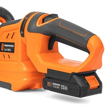 Akumuliatorinės gyvatvorių žirklės DAEWOO DAHT 1621Li SET, 21V, 2.5Ah 3 Akumuliatorinės gyvatvorių žirklės DAEWOO DAHT 1621Li SET, 21V, 2.5Ah 3