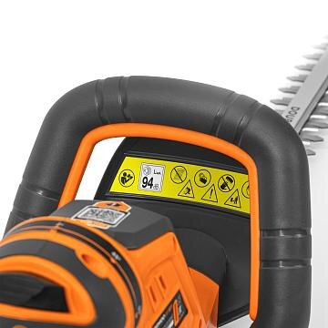 Akumuliatorinės gyvatvorių žirklės DAEWOO DAHT 1621Li SET, 21V, 2.5Ah 6 Akumuliatorinės gyvatvorių žirklės DAEWOO DAHT 1621Li SET, 21V, 2.5Ah 6