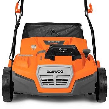 Akumuliatorinis skarifikatorius DAEWOO DSC 3842Li SET, 42V, 4.0Ah 2