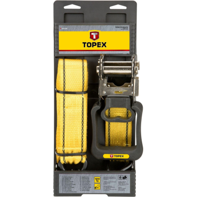 Bagažo tvirtinimo juosta 7m x 50mm 1 Bagažo tvirtinimo juosta 7m x 50mm 1