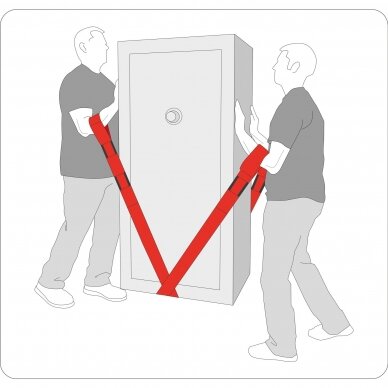 Baldų nešimo diržai | 8X280 cm | 2 vnt (YT-74260) 1 Baldų nešimo diržai | 8X280 cm | 2 vnt (YT-74260) 1