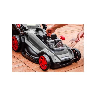 Akumuliatorinė vejapjovė GRAPHITE Energy + 36V (be akum. ir krov.) 2