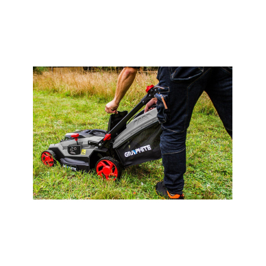 Akumuliatorinė vejapjovė GRAPHITE Energy + 36V (be akum. ir krov.) 4
