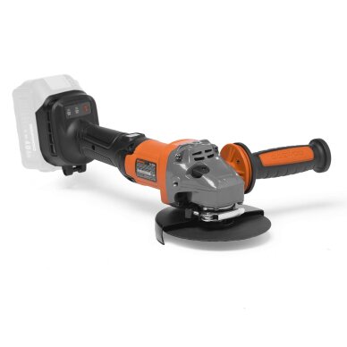 Akumuliatorinis kampinis šlifuoklis DAEWOO DAG 2521Li, 21V, 125mm 3 Akumuliatorinis kampinis šlifuoklis DAEWOO DAG 2521Li, 21V, 125mm 3