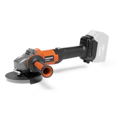 Akumuliatorinis kampinis šlifuoklis DAEWOO DAG 2521Li, 21V, 125mm