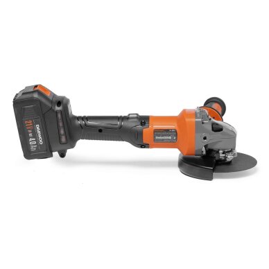 Akumuliatorinis kampinis šlifuoklis DAEWOO DAG 2521Li SET, 21V, 4.0Ah, 125mm 2