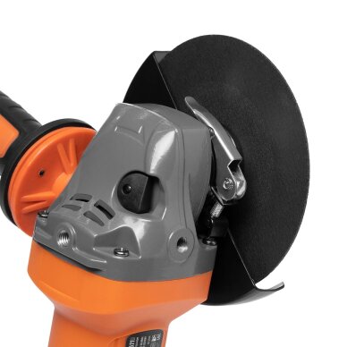 Akumuliatorinis kampinis šlifuoklis DAEWOO DAG 2521Li SET, 21V, 4.0Ah, 125mm 6 Akumuliatorinis kampinis šlifuoklis DAEWOO DAG 2521Li SET, 21V, 4.0Ah, 125mm 6