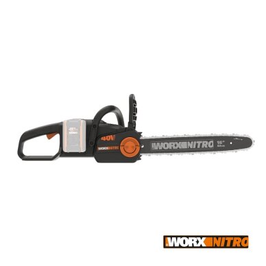 Battery chain Saw WG385E.9 bare tool, Worx