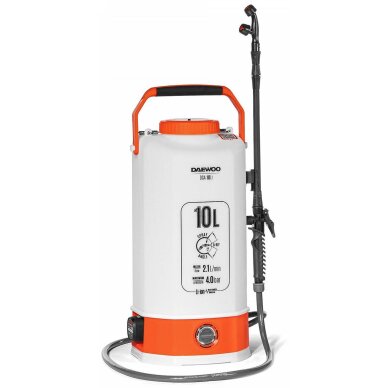 Akumuliatorinis sodo purkštuvas DAEWOO DSA 10Li, 10l 4