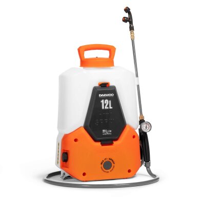 Akumuliatorinis sodo purkštuvas DAEWOO DSA 1221Li SET Akumuliatorinis sodo purkštuvas DAEWOO DSA 1221Li SET