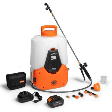 Akumuliatorinis purkštuvas DAEWOO DSA 2021Li SET 6