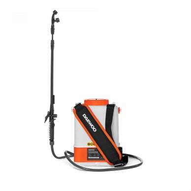 Akumuliatorinis purkštuvas DAEWOO DSA 5Li, 16V, 2.5Ah 2 Akumuliatorinis purkštuvas DAEWOO DSA 5Li, 16V, 2.5Ah 2