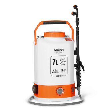 Akumuliatorinis purkštuvas DAEWOO DSA 7Li MIX Akumuliatorinis purkštuvas DAEWOO DSA 7Li MIX