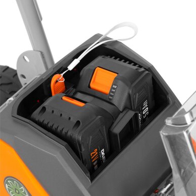 Akumuliatorinis kultivatorius DAEWOO DAT 3042Li SET, 2x21V, 5.0Ah 7 Akumuliatorinis kultivatorius DAEWOO DAT 3042Li SET, 2x21V, 5.0Ah 7