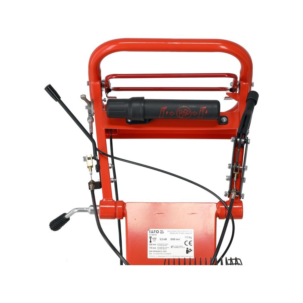 Benzinininės kelmų frezavimo staklės | 420 cm3 (YT-86125) 3