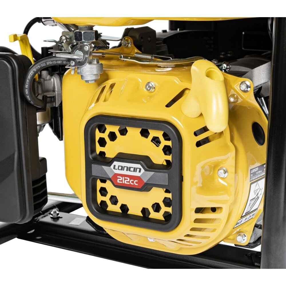 Benzininis generatorius Loncin LC3500-AS, 3.3kW, 230V 4
